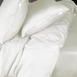 Літній постільний комплект MirSon Line Satin Premium Moko White Thinsulate Дитячий (2200010971446) - мініатюра 4