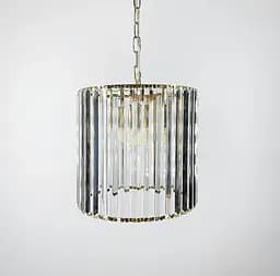 Розкішка кришталева підвісна люстра у золотому каркасі Line.F SA 41 C