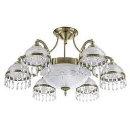 Люстра стельова Brille класична E27 60W G (BKL-459C/8)