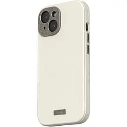 Чохол-накладка Moshi Napa Slim Hardshell Case Eggnog White для iPhone 15 (99MO231109) - мініатюра 3