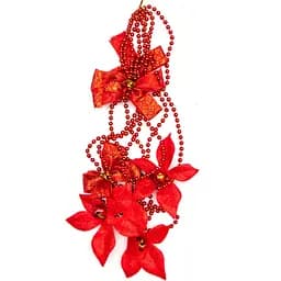 Ялинкова іграшка підвіска з прикрасами в маленькі шари 2.7 м в асортименті (472123-12)