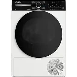 Whirlpool Сушильна машина тепловий насос, 9кг, A+++, 60см, дисплей, люк чорний, білий - мініатюра 2