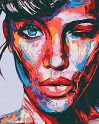 Комплект картин за номерами Riviera Blanca Яскраві образи (ITR-002) 2 шт в наборі