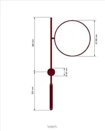Настінне бра Babich Studio Moonlight B other any color - мініатюра 5