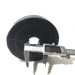 Вугільний фільтр для телескопічної витяжки GRUNHELM GVT 114 B, GVT 115 W, GVT 134 I (D=138 мм) - мініатюра 5