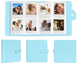 Фотоальбом для Fujifilm Instax Square SQ1, SQ6, SQ40, SQ20, SQ10, SP3, SQ Link на 288 фото, блакитний  - мініатюра 2