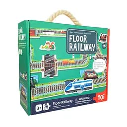 Напольний пазл-гігант Toi Залізниця, 32 елемент (TP951)