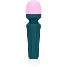 Вибратор Loveline Mini Wand Ancient Sea 11 см (синий)