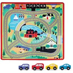 Килимок ігровий Melissa & Doug Міська дорога з машинками (MD19400)