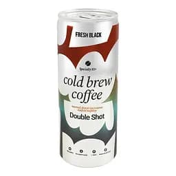 Напій кавовий холодного настоювання з L-теаніном Double shot Fresh Black з/б 250 мл