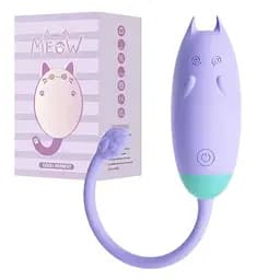 Клиторальный вибратор кошечка Lilo "We Love QiQi" USB (без Д/К) фиолетовый