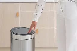 Відро для сміття Brabantia Touch Bin сталеве 30 л (115462) - мініатюра 8