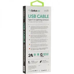Кабель Gelius G-Power Cable Type-C to Lightning GP-UC104 PD 18W 1m Black - мініатюра 5