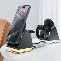 Зарядное устройство Acefast Wireless QI 3in1 15W E17 (6974316282815)
