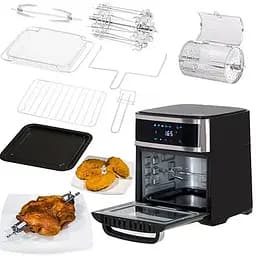 Аэрофритюрница 8 в 1 аэродуховка 13 л Adler AD 6309 2500 Вт