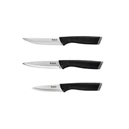 Набір ножів Essential, 3шт, нержавіюча сталь, пластик, чорний Tefal kuh0014557 - мініатюра 8