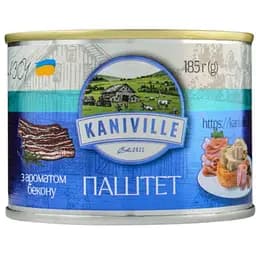 Паштет мясной Kaniville с ароматом бекона 185 г