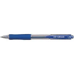 Ручка кулькова UNI retractable, 0.7mm, Blue, LAKNOCK fine (SN-100.(07).Blue)