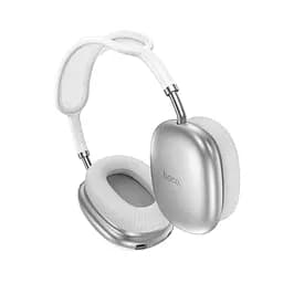 Бездротові навушники Hoco W55 Plus, накладні, ANC, BT5.4, AUX, 800mAh, 90h, Silver - мініатюра 4