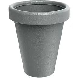 Горщик для квітів Prosperplast Origina 40 см круглий високий сірий (58978-405)