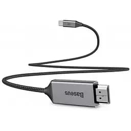 Перехідник Baseus Video Type-C Male to HDMI Male 4k 1.8m CATSY-0G