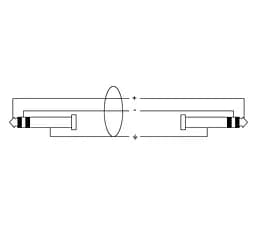 Балансний аудіокабель Jack 6,3 stereo — Jack 6,3 stereo Cordial EM6VV 6м - мініатюра 5