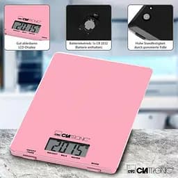 Ваги кухонні Clatronic kw 3626 Pink - мініатюра 2