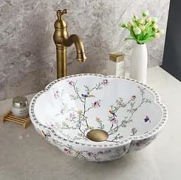 Умивальник Rea Felicia 42,5x42,5 white (REA-U7504), Глянцева - мініатюра 2