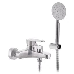 Змішувач для ванни нержавіюча сталь Zerix ASA-009 ZX3157