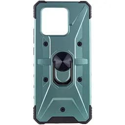 Ударостійкий чохол Pathfinder Ring для Xiaomi Redmi 10C / Poco C40 Зелений / Green
