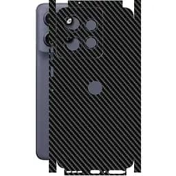 Захисна плівка StatusSKIN для Motorola Edge 50 Neo Корпус Вініл Карбон чорний