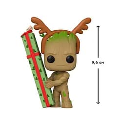 Ігрова фігурка Funko Pop! Вартові галактики: Holiday Special Грут, 9,6 см (64332) - мініатюра 2