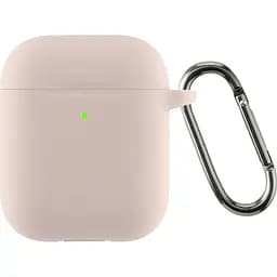 Чохол для навушників ArmorStandart Hang Silicone Case для AirPods 2 Pink Sand (ARM59689) [105606]