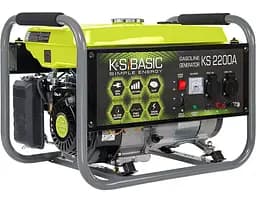 Генератор бензиновий Konner&Sohnen Basic 2/2.2 кВт KSB 2200A - мініатюра 2