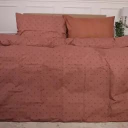 Комплект постільної білизни MirSon Ranforce Elite 17-4827 Gwendoline 220х240 см коричневий (2200009389801)