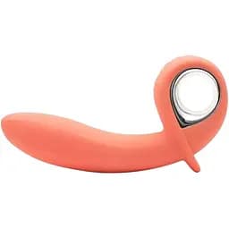 Анальный вибратор KisToy Klein Orange с надувающимся кончиком unisex диаметр 35-50 мм