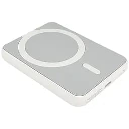 Міні повербанк Remax 5000mAh 20W із MagSafe RPP-509 зі швидкою зарядкою PD+QC USB-C, Білий - мініатюра 2