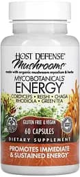 Натуральна добавка Host Defense MycoBotanicals Energy, 60 капсул