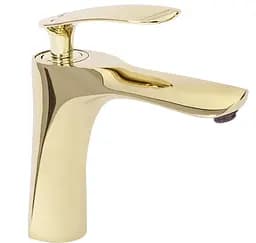 Змішувач для умивальника Rea Orbit низький gold REA-B2050 Золотий