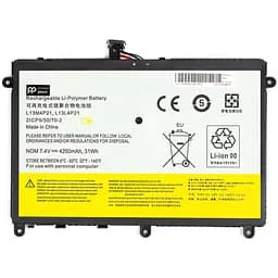 Аккумулятор PowerPlant для ноутбуков LENOVO IdeaPad Yoga 2 11 Series (L13M4P21) 7.4V 4250mAh