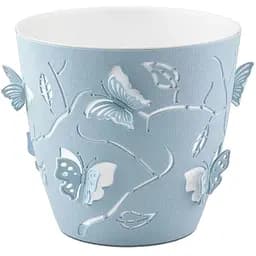 Горщик для квітів Alyaplastik 3D 0.7 л світло-блакитний (10348)