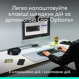 Комплект клавіатура та миша Logitech POP Icon Combo Bluetooth UA Rose [920-013142] [121100] - мініатюра 10