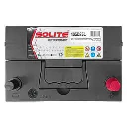 Акумулятор Solite 6СТ-78Ah 105D26L ASIA Ев (-/+) 650CCA 260 x 173 x 225 мм - мініатюра 4
