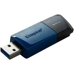 Флеш пам'ять Kingston 64GB Exodia M Black/Blue (DTXM/64GB) - мініатюра 4