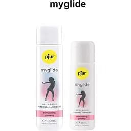 Збуджувальна змазка на водній основі Pjur my glide - мініатюра 4