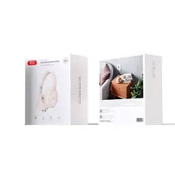 Бездротові навушники XO BE41, ANC, IPX5, BT5.3, AUX, 1000mAh, 60h, white - мініатюра 5