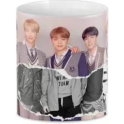 Кухоль GeekLand Bangtan Boys BTS BTS.02.20 330 мл білий