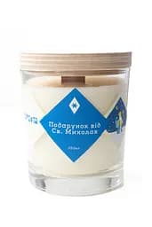 Свічка Подарунок від Святого Миколая 250 мл 30 год Стандартні Соєвий віск