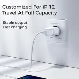 Блок живлення - Адаптер мережевий Joyroom Intelligent fast charger NRT-DY139E 1 Type-C 3A 20W білий - мініатюра 4