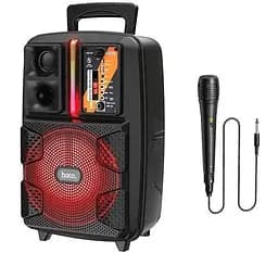 Колонка XPRO HOCO BS37 Bluetooth караоке чорна (40788-BS37_1320)